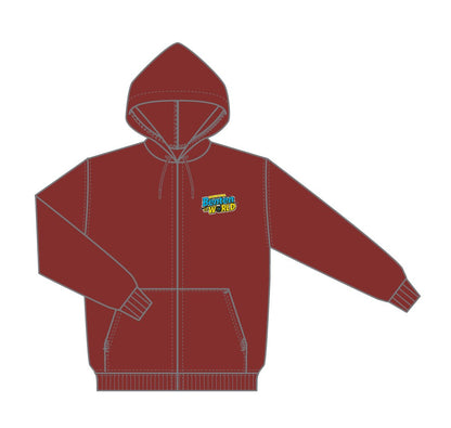 予約商品【12月度オンライン特典会サイン対応】EBiDAN OSAKAの弁天 to WORLD ジップアップライトパーカー