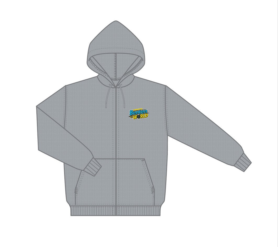 予約商品【12月度オンライン特典会サイン対応】EBiDAN OSAKAの弁天 to WORLD ジップアップライトパーカー