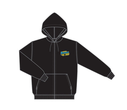 予約商品【12月度オンライン特典会サイン対応】EBiDAN OSAKAの弁天 to WORLD ジップアップライトパーカー