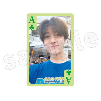 予約商品【2月度オンライン特典会サイン対応】EBiDAN OSAKAの弁天 to WORLD トランプフォトカード10枚セット【ランダムセルカ】