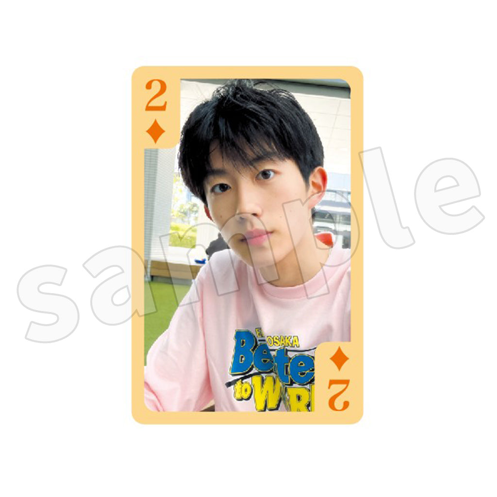 予約商品【2月度オンライン特典会サイン対応】EBiDAN OSAKAの弁天 to WORLD トランプフォトカード10枚セット【ランダムセルカ】