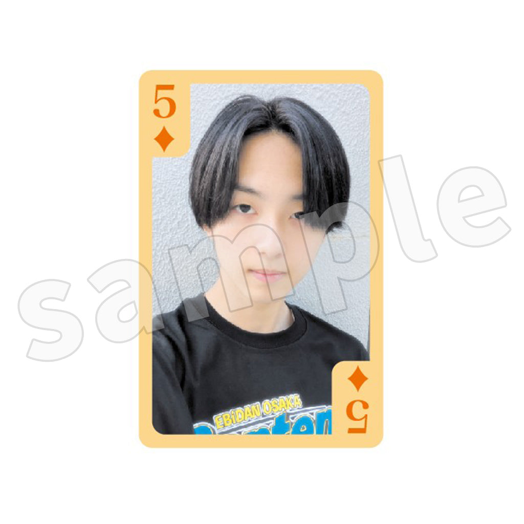 予約商品【2月度オンライン特典会サイン対応】EBiDAN OSAKAの弁天 to WORLD トランプフォトカード10枚セット【ランダムセルカ】
