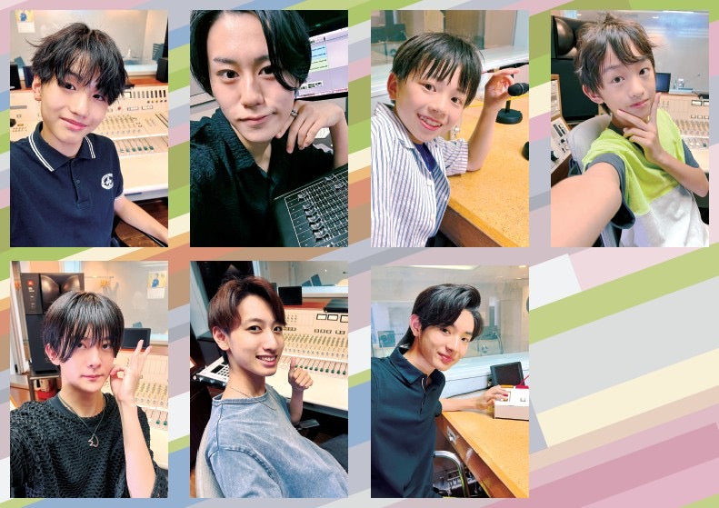 EBiDAN OSAKAの弁天 to WORLD ステッカーセット（2枚入り）